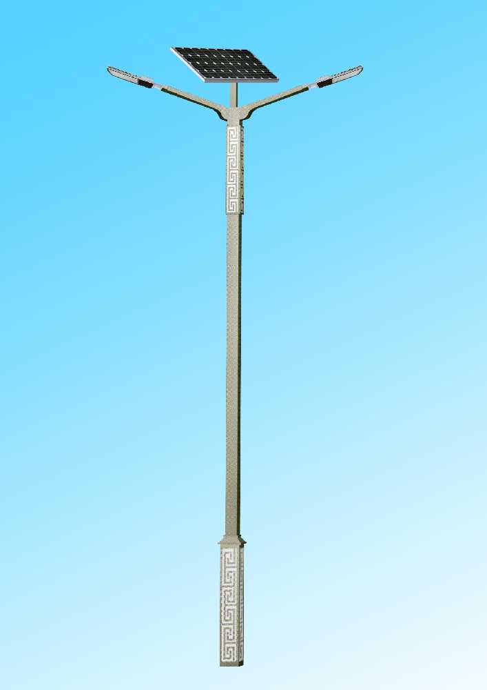 四平市市政道路太阳能路灯